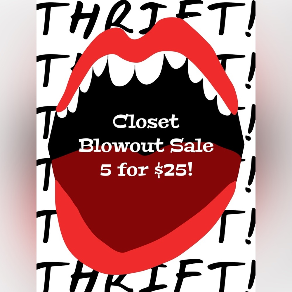 That’s right! 5 for $25!